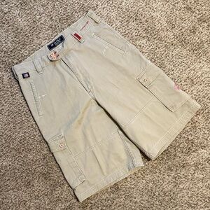 Cream Polo Ralph Lauren cargo shorts